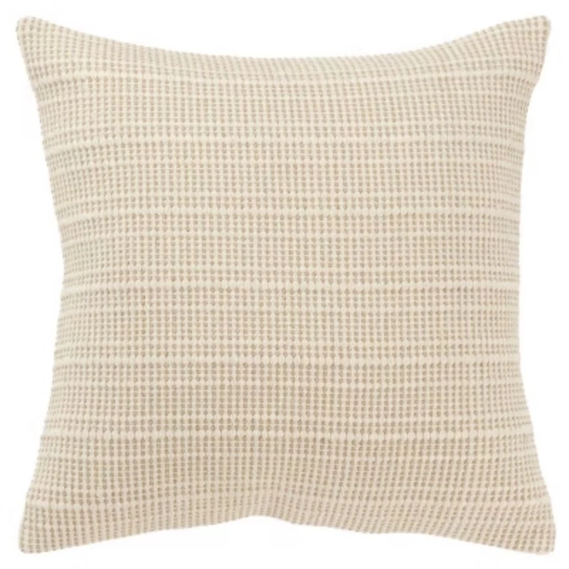 20"x20" Oversize Striped Square Throw Pillow Cover - Rizzy... - Image 4 of 4