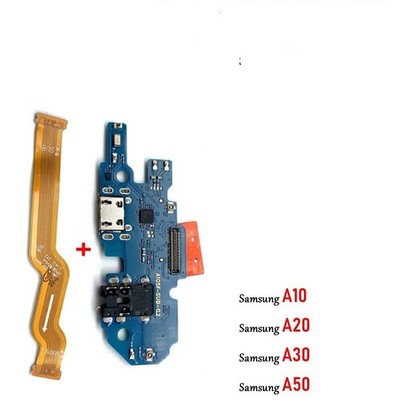 Samsung A10 A20 A30 A50 - Ladebuchse + Flex Kabel mit ICs Charging Port *DE*
