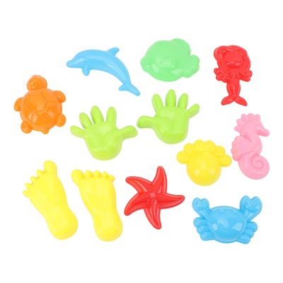 12Pcs Sand Moulds Set Mehrere Verschiedene Formen Sand Molding ToolS CU