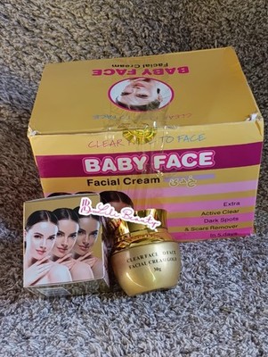 BABY FACE FACIAL CREAM GOLD BABY FACE AUFHELLENDE GESICHTSCREME 