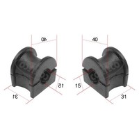 2X Corteco Lagerung Stabilisator Vorne Links Rechts FüR Ford KA Rb_ Fiesta IV