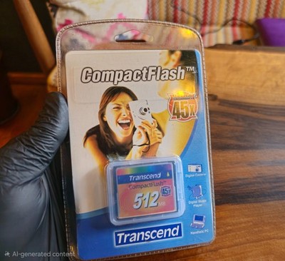 Transcend Compact Flash 512MB 45x Ultra Performance  