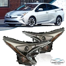 For Toyota Prius 2016-2018 LED DRL Headlights Assembly Left&Right Pair Headlamps