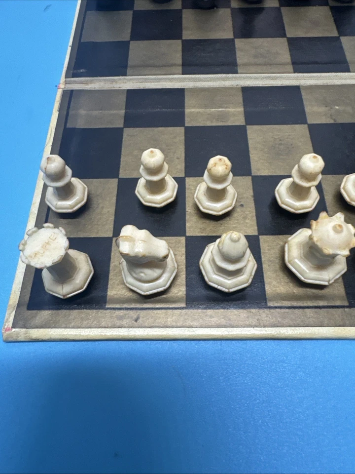 Vintage Drueke Remotrol Magnetic Chess Set w/Original Box & All Pieces NO Manual - Image 2 of 4