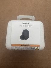 Sony WF-1000XM6 Best Truly Wireless Noise Cancelling Earbuds - Black