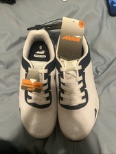 Avia Memory Foam Kids Athletic Sneakers White/Navy/Green US 6 Mesh