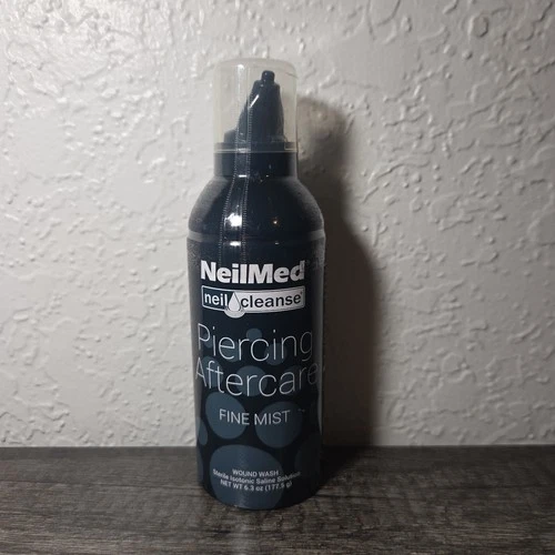 NeilMed NeilCleanse Piercing Aftercare, Fine Mist, 6.3 Fluid Fl Oz, Clear - product listing photo