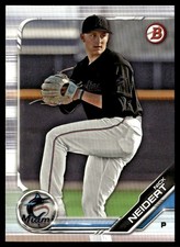 2019 Bowman Prospects Nick Neidert Miami Marlins #BP-8