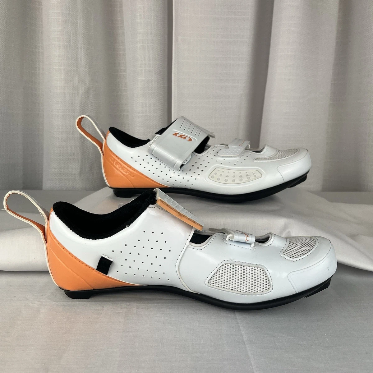 Chaussures Vélo Louis Garneau LG Avec Cales SPD Blanches Pointure 41 (occasion)