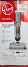 Hoover FH46011V Streamline Corded Hard Floor Cleaner, Wet Dry Vacuum, Silver