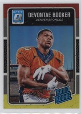 2016 Donruss Optic Rated Rookie Red & Yellow Devontae Booker #166 1g4r