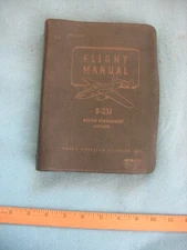 VINTAGE WWII US B-25J Mitchell Flight Manual by North American Aviation 1944