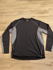 Timberland PRO Men's Skim Coat Thermal Top Jet Black Base Layer XXL