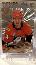 Upper Deck 2026-2027 upper deck Series 1 Outburst Drew Helleson #504 Ducks