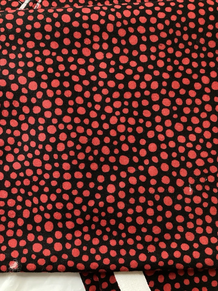 5 Piezas 6" x 44" Poppy Spot por Fabric Freedom, Hecho en Inglaterra F525 Foto 2 de 4