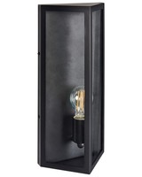 AußEnwandleuchte Metall / Glas Schwarz 41 Cm Modern IP44 Pactolus