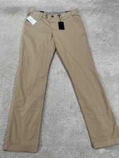 Bonobos Pants Mens 32x32 Brown Chino Slim Straight Stretch Casual Workwear