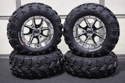 CAN AM MAVERICK 800 26'' BEAR CLAW EVO 14'' COBRA M/B ATV TIRE & WHEEL KIT CAN1CA