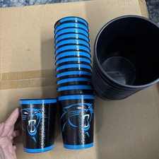 Carolina Panthers OFFICIALLY LICENSED NFL Football Party cups 16oz
