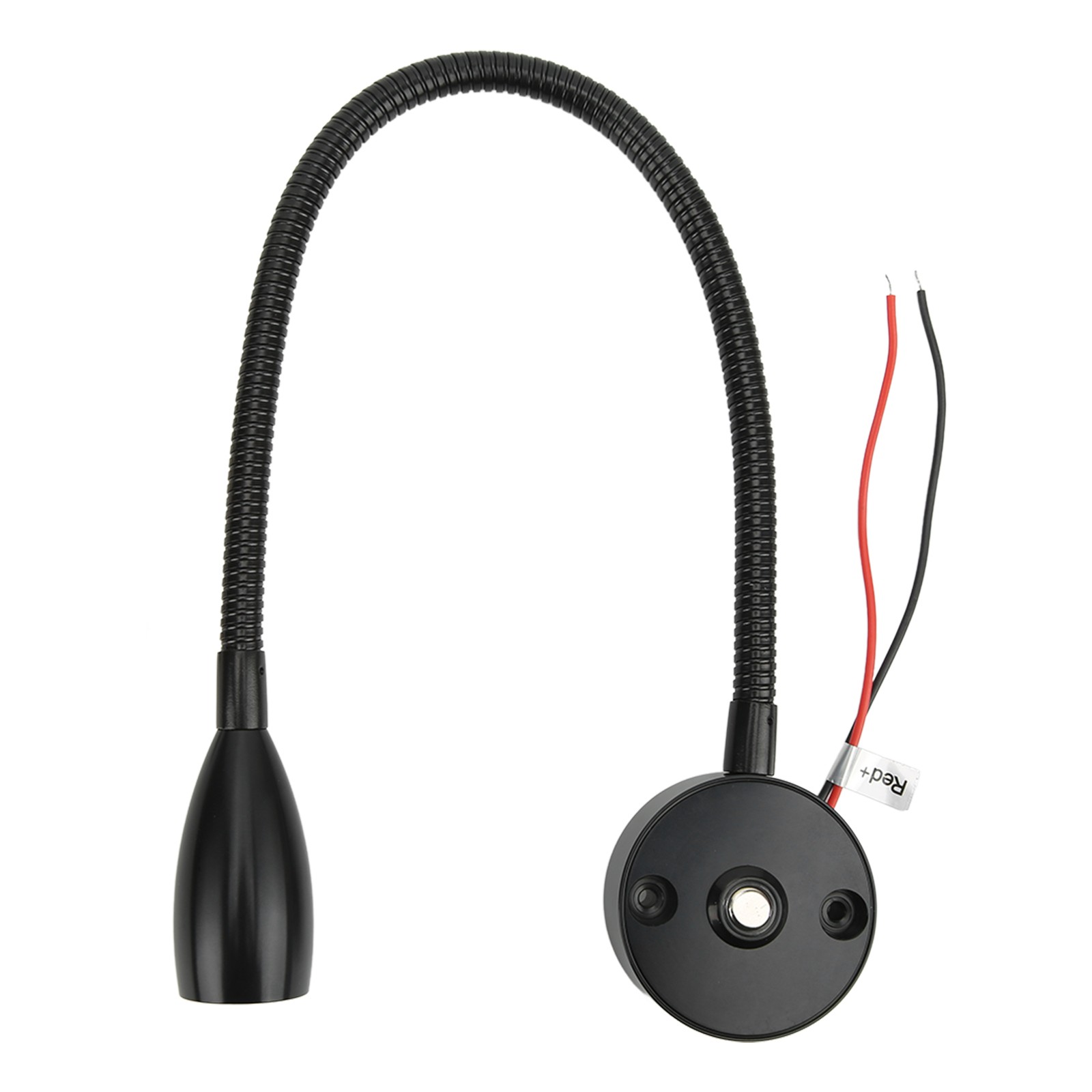 Boat LED Reading Light 3W Wall Mount Reading Lamp Flexible Gooseneck 3 Color