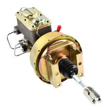 For 60-66 Ford Falcon 7 Power Brake Booster Master Cylinder Disc Drum Valve Kit