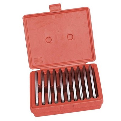 10Pair 20PCS Maschinist Steel Parallel Set Präzisions-Endmaße 1/8'' X 6''