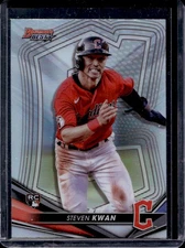 Steven Kwan 2022 Bowman's Best #35 Refractor Rookie Qty Available