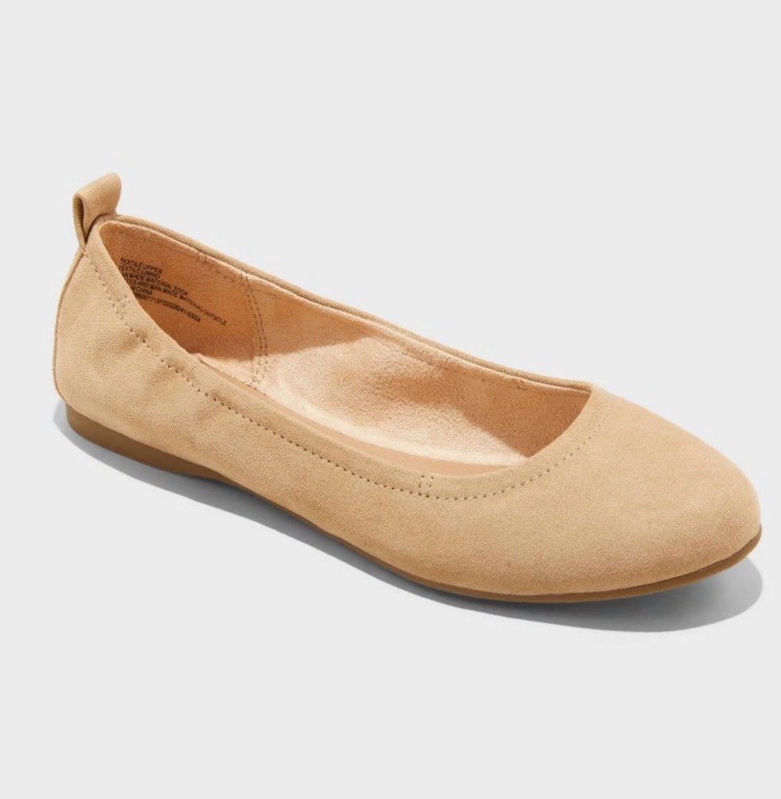 Ballerines Plates Noires Universal Thread - Taille 6 (US) - Occasion - Bout Rond