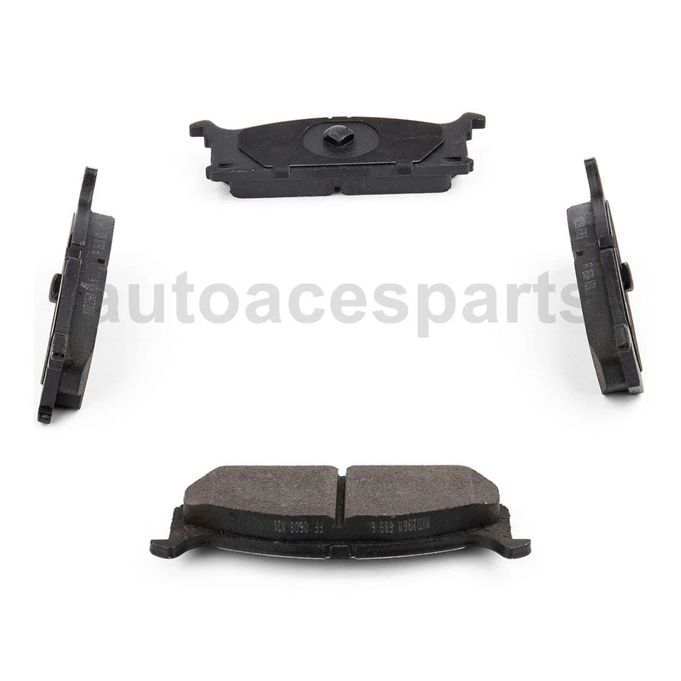 Juego de pastillas de freno delanteras rotor de freno para Geo Metro 1,0 L 1989 1990 1991 1992 1993 1994 Foto 4 de 4