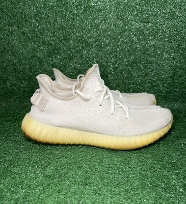 adidas Yeezy Boost 350 V2 Men Size 8 Cream White Running Shoes Athletic Sneakers