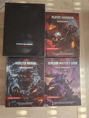 Dungeons & Dragons Grundregelwerke core  spieler spielleiter Monster  D&D DND