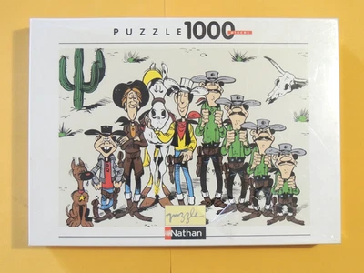 PUZZLE LUCKY LUKE - Daltons Rantanplan BD - 1000 Pièces Vintage 90' - NEUF +++++ - Photo 1/4