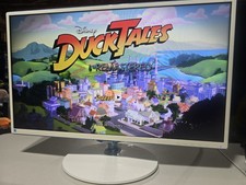 Samsung 27" Monitor White High-Glossy Design With A Blue-Tinted Bezel 1080P RARE