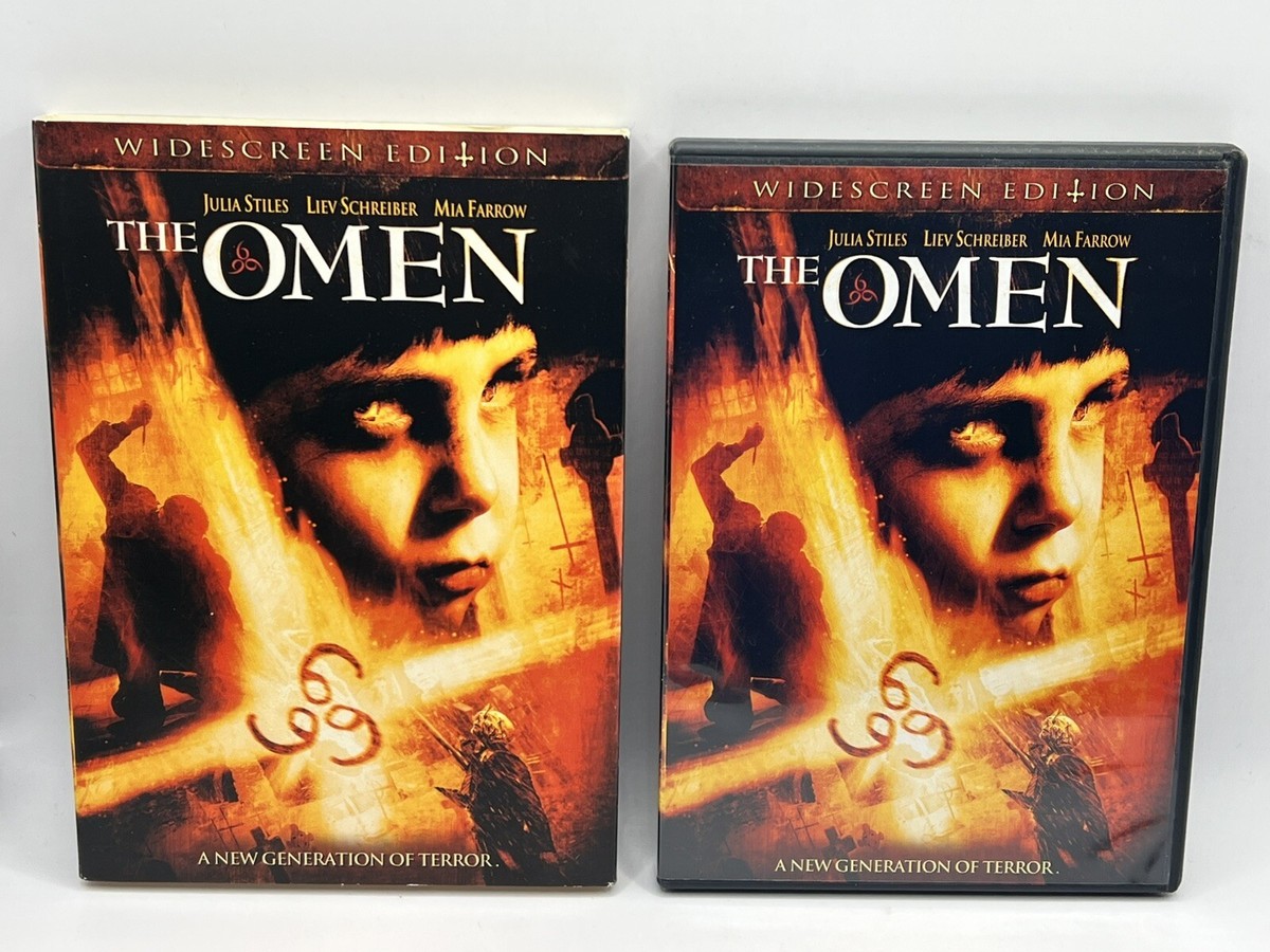 The Omen (DVD, 2006 Remake) Widescreen Horror Liev Schreiber w