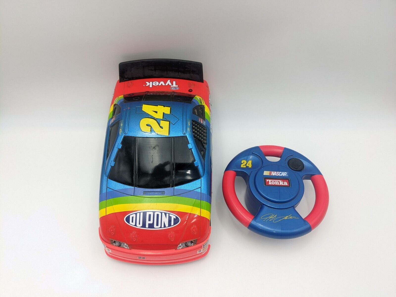 Vintage 1999 Hasbro Tonka Nascar Dupont Jeff Gordon 24 Remote Control Car Tested