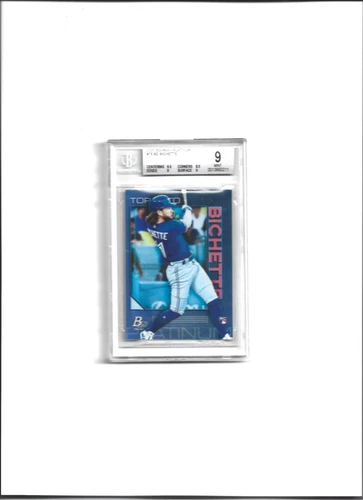 2020 bowman platinum bo bichette bgs 9