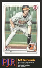2020 Bowman #BP-90 Adam Hall  Prospects Baltimore Orioles