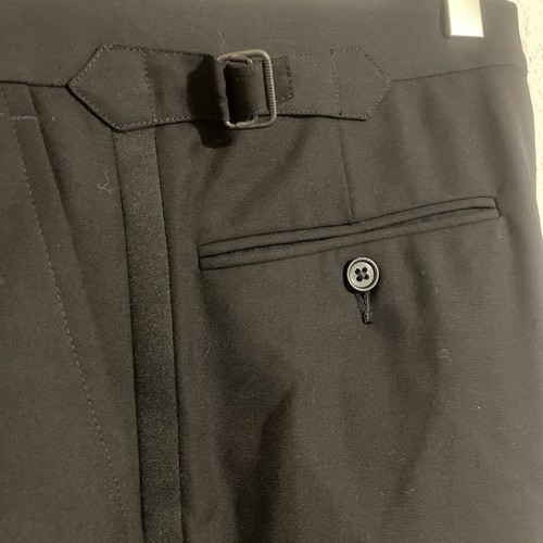 Polo Ralph Lauren Mens BSR Black Custom Fair Tuxedo Pants NWT Size 31R - Picture 4 of 7
