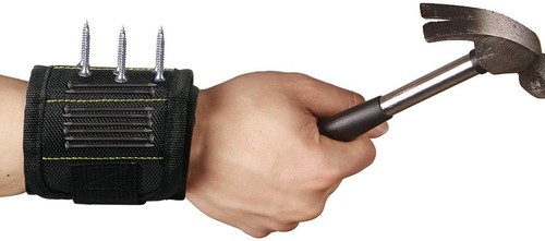EXTSUD Magnetic Wristband, Strong Magnets for Holding Tools - Picture 5 of 7