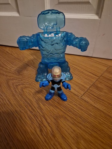 Figuras IMAGINEXT Clayface Ice Blue & Mr Freeze usadas - Imagen 8 de 8