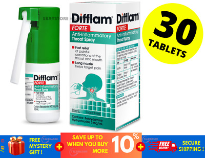 Difflam Forte 15ml Anti-Inflammatary Sore Throat Mouth Ulcers Spray