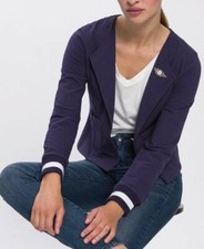 NEU MARITIMER LOOK SWEATBLAZER OFFEN 36 38 42 44 TOM TAILOR navyblau *76706120