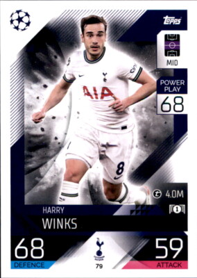 Match Attax Champions League 22/23 Trading Card 79 - Harry Winks