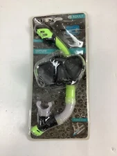 Dolfino Pro AZC14859YL Capture Mask & Snorkel Combo Dual Lens Tempered Glass