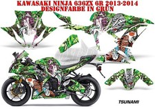 AMR RACING DEKOR GRAPHIC KIT KAWASAKI ZX-6R 636/10R/ZX-1000 SX TSUNAMI B