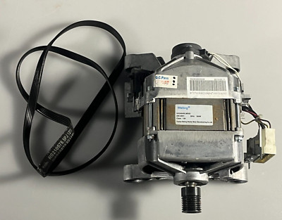 Exquisit WA 5310  Waschmaschine Motor + Riemen Welling HXG40A02.MD02 #1805-18Ü