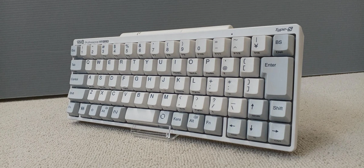 PFU HHKB Professional HYBRID Type-S Japanese Keyboard Layout White 