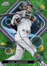 [DIGITAL] Topps Bunt - Luis Arraez - Cosmic Chrome 23 S2 -  Green Base
