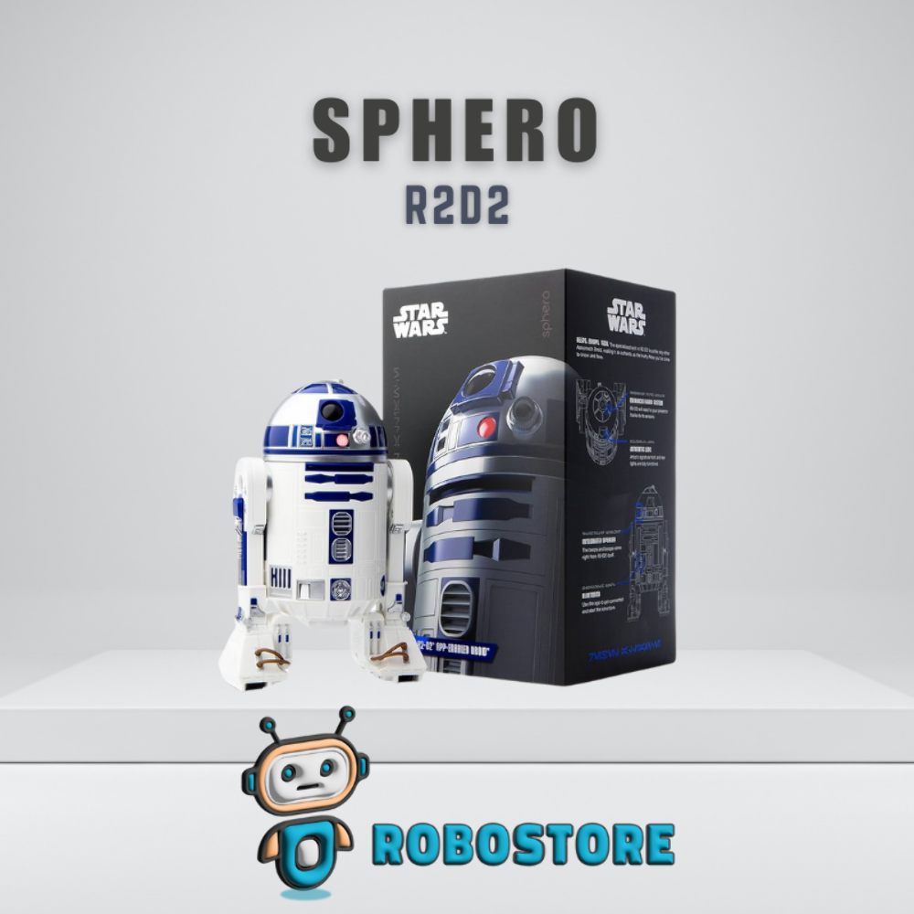 🤖 Sphero R2-D2 App-Enabled Droid Star Wars Collectible, Interactive  Robot Toy