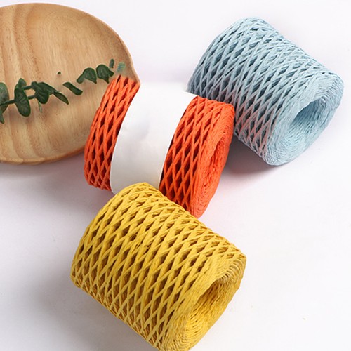 1 Roll Raffia Braided Thread Tear-resistant Sewing Cotton Straw Braided ...